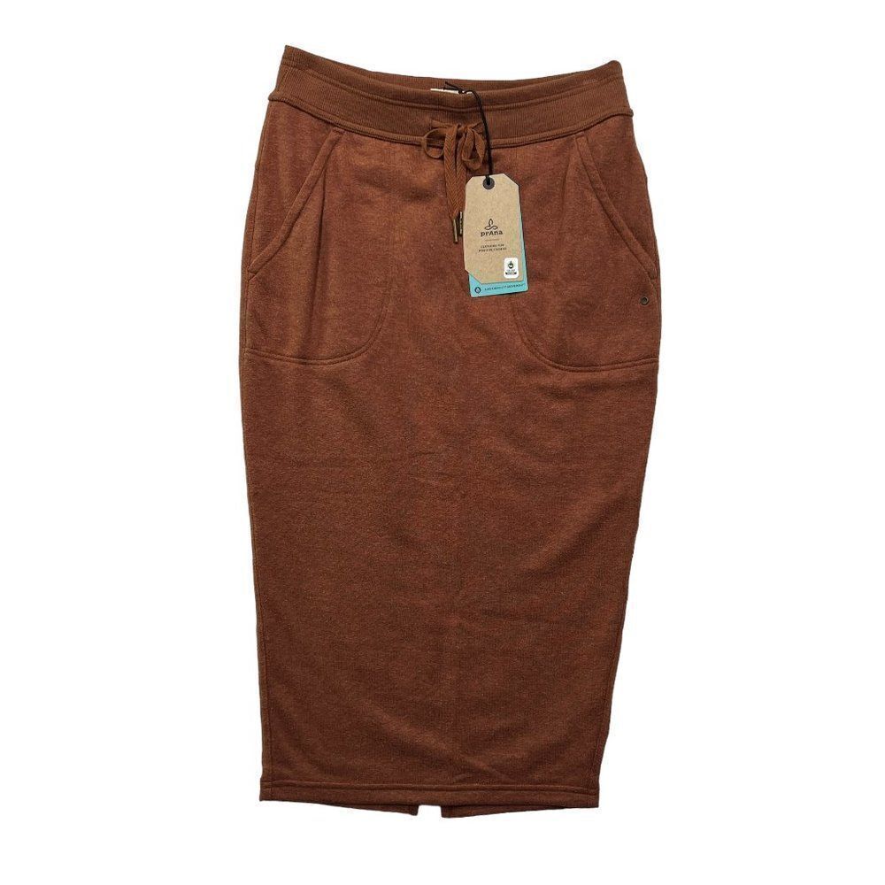 Prana Women's Roux Heather‎ Cozy Up Midi Skirt